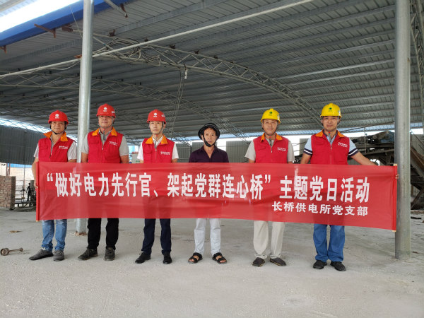 國(guó)網(wǎng)廣昌縣供電公司：開展“做好電力先行官、架起黨群連心橋”主題黨日活動(dòng)
