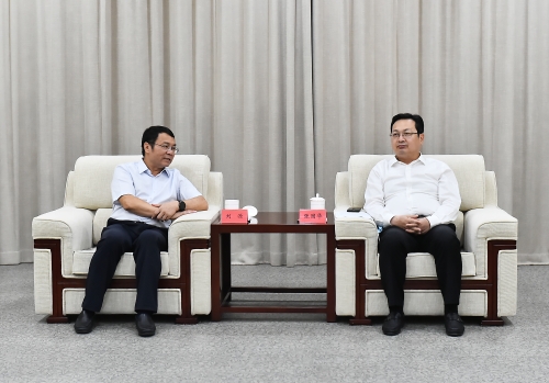 劉源拜會(huì)河北省委常委、副省長，雄安新區(qū)黨工委書記、管委會(huì)主任張國華