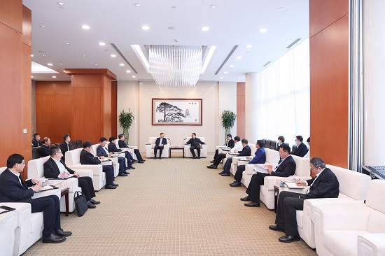 華能集團有限公司總經(jīng)理、黨組副書記鄧建玲會見淄博市委書記馬曉磊