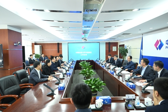 中國(guó)電建黨委書記、董事長(zhǎng)丁焰章會(huì)見(jiàn)蘇州高新區(qū)黨工委書記毛偉
