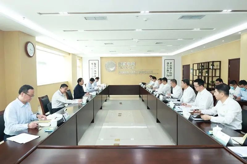 國家電網(wǎng)公司黨組書記、董事長辛保安深入基層開展主題教育專題調(diào)研
