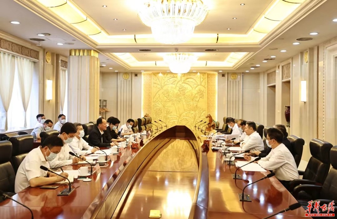 湖南省政府在京與交通運(yùn)輸部、國家能源局、中國中車舉行工作會(huì)談