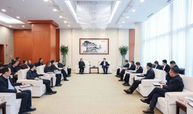 中國華能集團黨組書記、董事長溫樞剛會見河北省委常委、唐山市委書記武衛(wèi)東