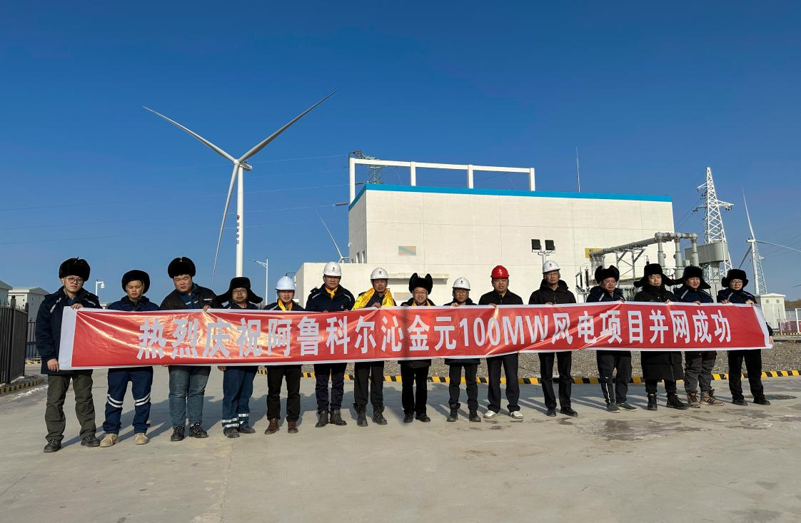 貴州金元目前裝機(jī)、單機(jī)容量最大的風(fēng)電項(xiàng)目并網(wǎng)成功