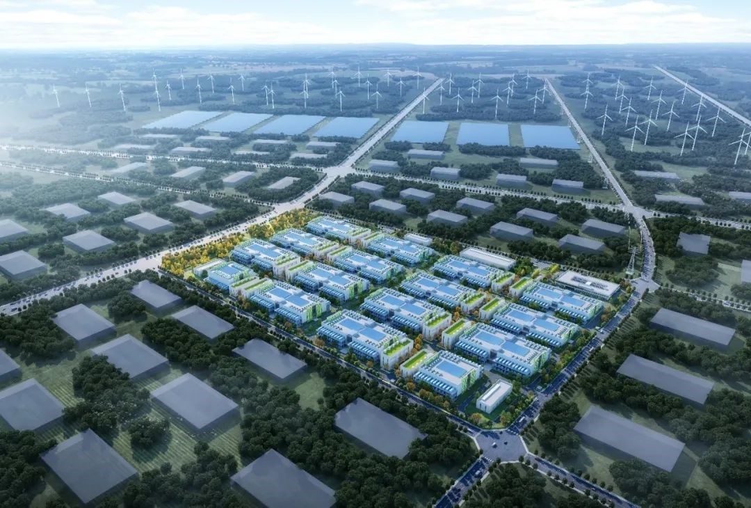 國內單體容量最大的算力基地源網(wǎng)荷儲一體化項