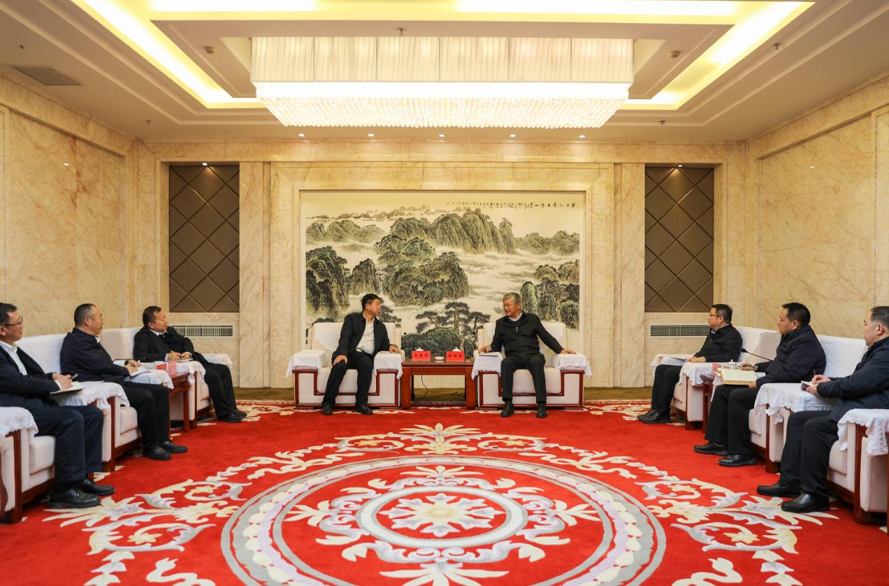 大唐甘肅公司黨委書記、董事長王建偉拜會(huì)隴南市委書記張柯兵、市長劉永革