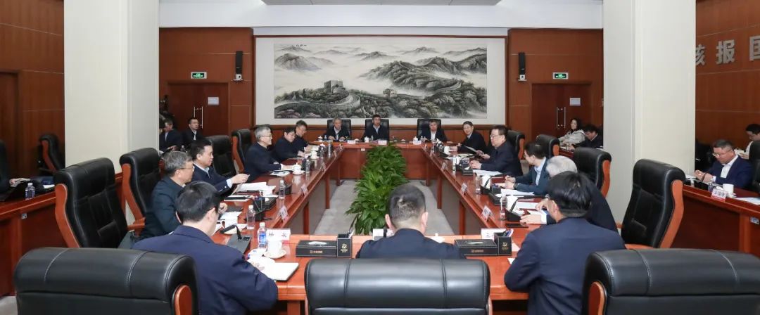 中核集團(tuán)會見東方電氣集團(tuán)總經(jīng)理、黨組副書記張彥軍一行