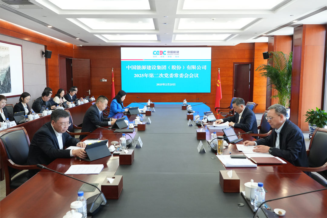 中國能建黨委集中學習習近平總書記近期有關(guān)重要講話、重要指示批示精神